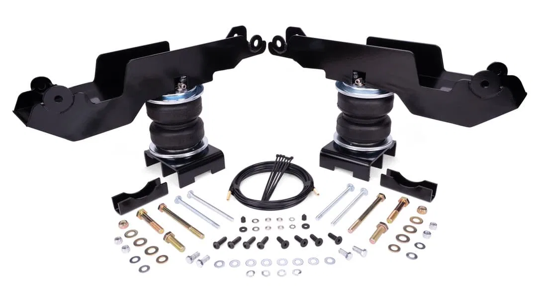 57801 – AIR LIFT Helper Spring Kit, Air Spring Frame Mount Up To 5000 Pounds Of Leveling Capacity Air Adjustable From...